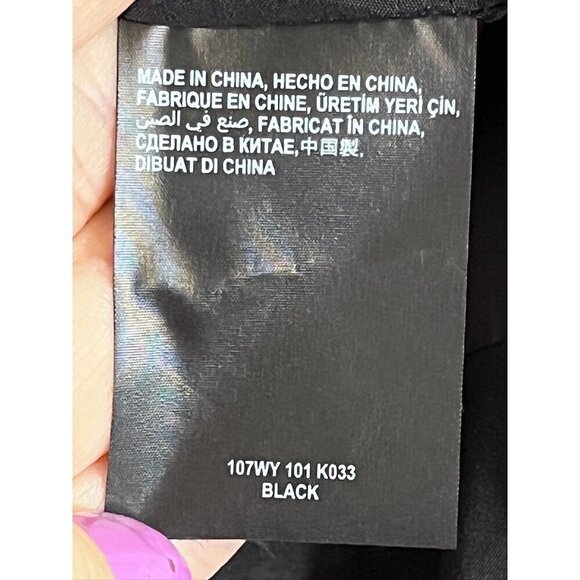 Bebe Top Women S Black Vest Neutral Minimalist Y2K Retro 80s Preppy Trendy Goth - Picture 8 of 9